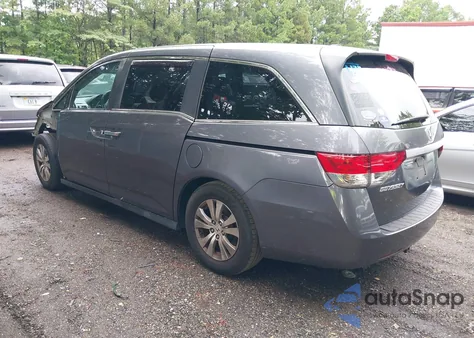 2016 Honda Odyssey Ex-L z USA, uszkodzony, nr VIN 5FNRL5H65GB050151